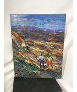 To The Hide Away Arthur Robins Original OIL  Painting Abstract Landscape... - £386.01 GBP