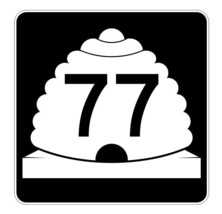 Utah State Highway 77 Sticker Decal R5411 Highway Route Sign - £1.15 GBP+