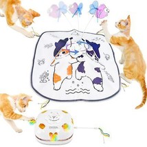 ORSDA Cat Toys, 5 in 1 Interactive Cat Toy for Indoor Cats, Rechargeable Automat - £31.33 GBP