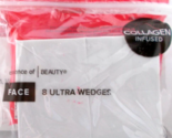 8 Ultra Make Up Blender Sponge Wedges Collagen Infused ESSENCE OF BEAUTY - £7.92 GBP