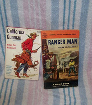 lot of {2} vintage paper back books westerns {by william colt mcdonald} - £7.93 GBP