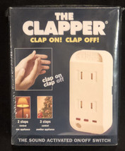 NEW The Clapper The Original Home Automation Sound Activated Clap On/Off... - £13.22 GBP