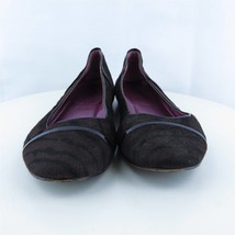Coach Women Ballet Shoes Randy Brown Leather Slip On Size 7 Medium (B, M) - £19.73 GBP