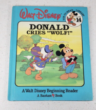Donald Cries Wolf Donald Duck Book 1986 Disney Fun-To-Read Library Volum... - $16.52