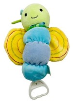 Carters Crib Pull Butterfly Brahms Lullaby Crinkle Wings Light Up Child of Mine - $12.19