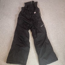 New With Tags Snow Pants Black Snowboard Bib Overalls Medium 10/12 ZeroXposur - £39.95 GBP