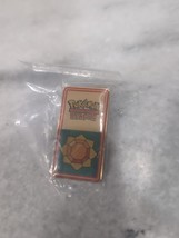 Pokemon Kanto League Trading Card Game Pin Thunder Gym Badge, 1999 Colle... - $2.97