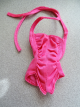 Vintage 1982&#39;s Mattel Barbie Hot Pink &quot;Twirly Curls&quot; Swim Suit - £10.22 GBP