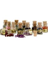 Set of Apothecary Style Jars Full of Semi-Precious Stone Nuggets! - $26.42 CAD