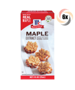 6x Packs McCormick Imitation Maple Flavor Extract | 1oz | Non Gmo Gluten... - €34,42 EUR
