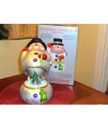 Mr Christmas Jumbo 11&quot; Animated Musical Snowman Display Figure - 30 Carols - $49.99