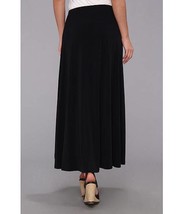MICHAEL KORS Navy Blue Soft Jersey Hi-Low Skirt Size Small NWT - $37.13