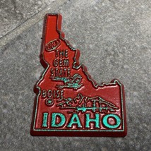 Idaho State Shape Souvenir Refrigerator Magnet Rubber New - $2.92