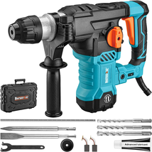 Rotary Hammer Drill with Vibration Control,Safety Clutch,12.5 Amp 4 Functions Co - £165.05 GBP