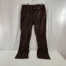 Lee Riders Boot Cut Dark Brown Corduroy Men&#39;s Pants  Brand New w/ Tags 36x34&quot; - £52.23 GBP