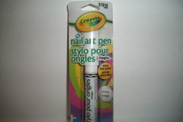 Crayola Nail Art Pen by Fing&#39;rs ~ Snow - $5.73