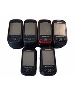 27 Lot Samsung Seek SPH-M350 CDMA Android Boost Mobile Smartphone Used Black Red - $1,273.20 MXN
