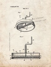 Pizza Sauce Spreader Patent Print - Old Look - $7.95+
