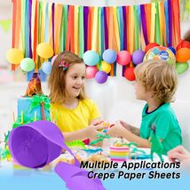 WEGYMER Paper party decorations Paper Streamers Rolls for  Birthday, Wedding - $10.99