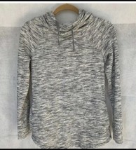 Mossimo Supply Co. Cowl Neck Pullover Hoodie Gray Women’s Size XS Sweatshirt - £10.04 GBP