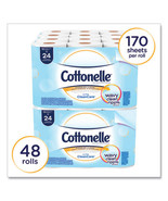 Cottonelle® Standard 1-Ply Toilet Paper Rolls, 48 Rolls  - £91.74 GBP