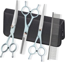 Grooming Scissors for Dogs at Home, Fcysy Professional Dog - £18.16 GBP
