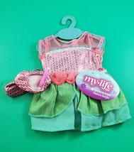 My Life As Green &amp; Pink Dance Outfit for 18&quot; Doll - £7.95 GBP