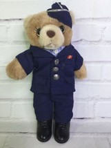 Vintage Bear Forces Of America 1989 Teddy Bear Air Force 11&quot; Plush Stuff... - $9.00
