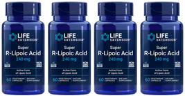Super R-LIPOIC Acid Oxidative Stress 240 Mg 240 Vege Capsules Life Extension - $143.99