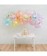 Celebrate It Shaped Balloon Garland 68 Balloons Decorate Bunny Shape Mul... - $300.87 MXN