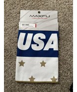 Maxfli USA Golf Towel Versatility &amp; Style patriotic, gold star vibe coll... - $23.05 CAD