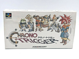 New Sealed Chrono Trigger Nintendo Super Famicom Japan Snes Complete Squaresoft - £293.24 GBP
