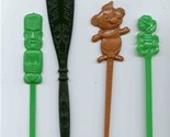 Trader Vic&#39;s Menehune &amp; Paddle + Ports of Call + More TIKI Swizzle Sticks - $34.70