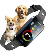 Bark Collar, Ultrasonic Dog Bark Collar for Large Medium Small Dogs (Black) - $701.62 MXN