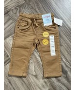 Cat &amp; Jack Baby Boys Size 12M Pull-On Skinny Fit Jeans Drawstring Pocket... - $9.50