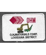 Vintage OHM Louisiana Large Uniform Jacket PATCH Excavator Alligator OH ... - $129.60 MXN