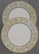 Set (2) Johnson Brothers Acanthus Pattern Dinner Plates Made In England - £39.10 GBP