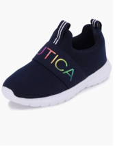 Nautica Kids Girls Youth Athletic Fashion Sneaker Running Shoe -Slip On-... - £27.46 GBP