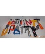 Huge Lot of 21 Different Pretend Play Tools Screw Driver Drill Pliers - €27,29 EUR