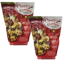 2 Packs WildRoots Omega Powerhouse Trail Mix 24 OZ Each Pack - $36.50