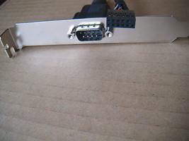 Lenovo Ibm Thinkcenter 2nd cable Serial com2 Port Rear 41R8548 41R6198 etc - $2.87