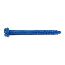 1/4&quot; x 2-3/4&quot; Blue Slotted Hex Tapcon Concrete Screws (100 pcs) - $49.35