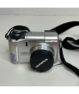 Olympus Camedia C-740 Ultra Zoom 3.2MP Digital Camera Silver For Parts - $13.98