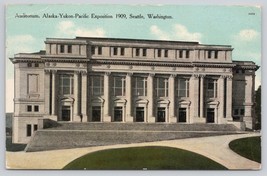 Postcard Auditorium Alaska-Yukon-Pacific Seattle Expo 1909 Washington - £5.68 GBP