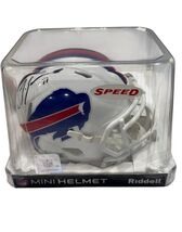 Tremaine Edmunds #49 Autographed NFL Buffalo Bills Mini Helmet Linebacke... - $88.11