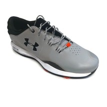 Under Armour Hovr Matchplay Golf Shoes Gray Black 3023329-103 Mens Size 9 - £77.37 GBP