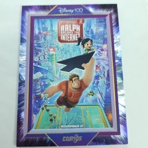 Ralph Breaks Internet Kakawow Cosmos Disney 100 All Star Movie Poster 104/288 - £38.78 GBP