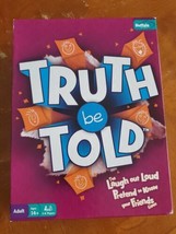 Truth Be Told Buffalo Games Rare Board Party Game - Complete - $29.09