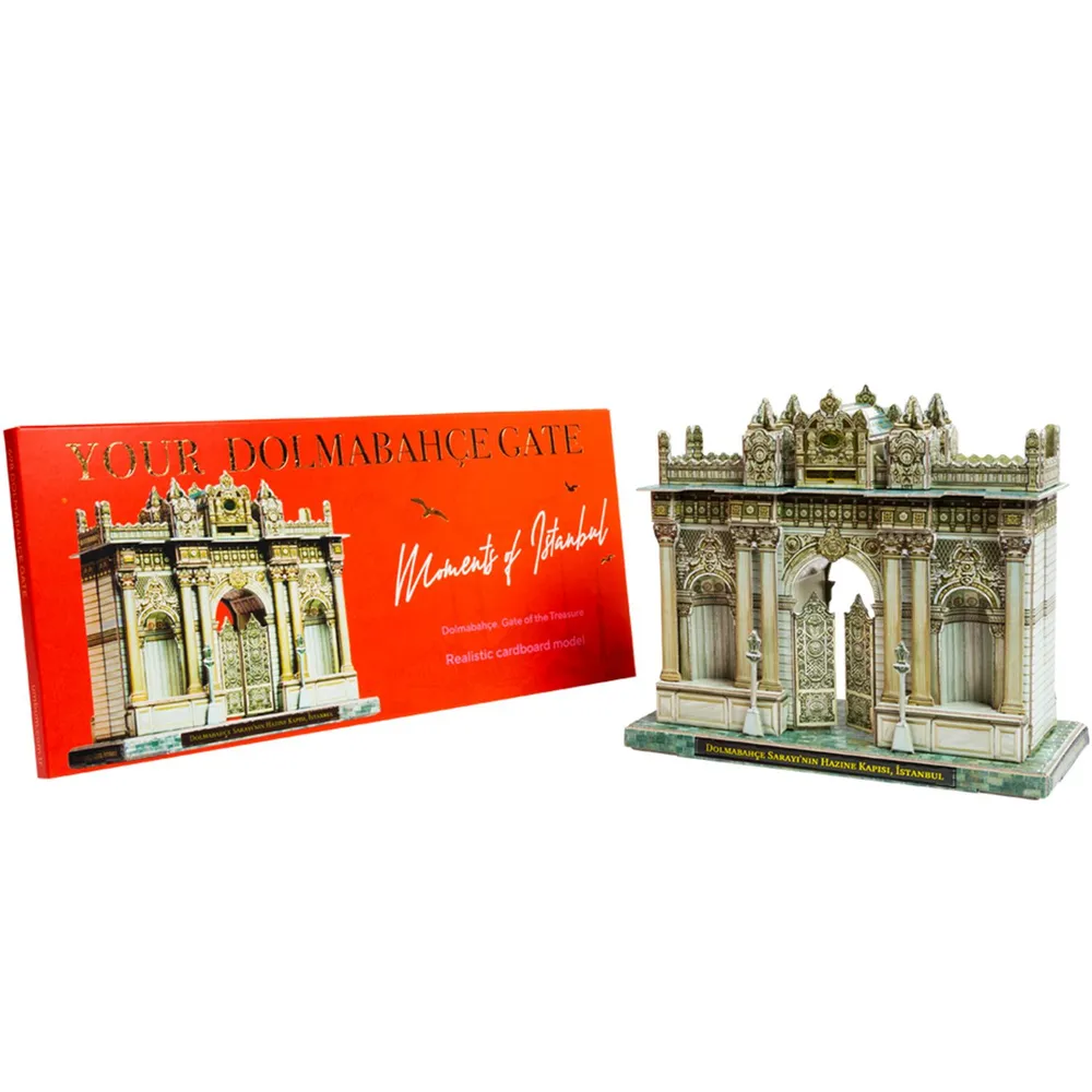 3D Dolmabahce Palace Gate Model Kit – Cardboard Paper Craft - $478.95 MXN