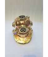 US Navy Diving Deep Sea Divers Brass Copper Helmet Nautical Marine Decor... - $147.71 CAD